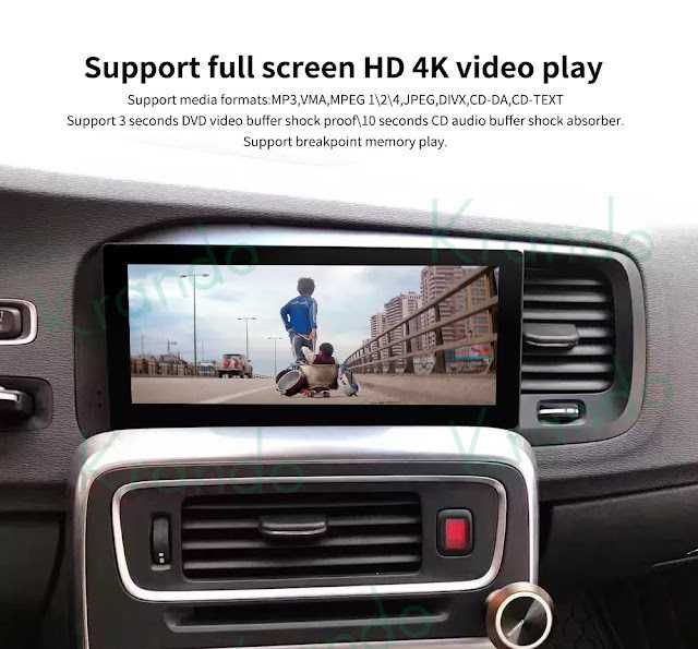 Auto-rádio 8.8" android 14 Volvo V60 S60 2011 a 2020