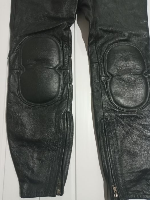 Мотоштаны кожаные
