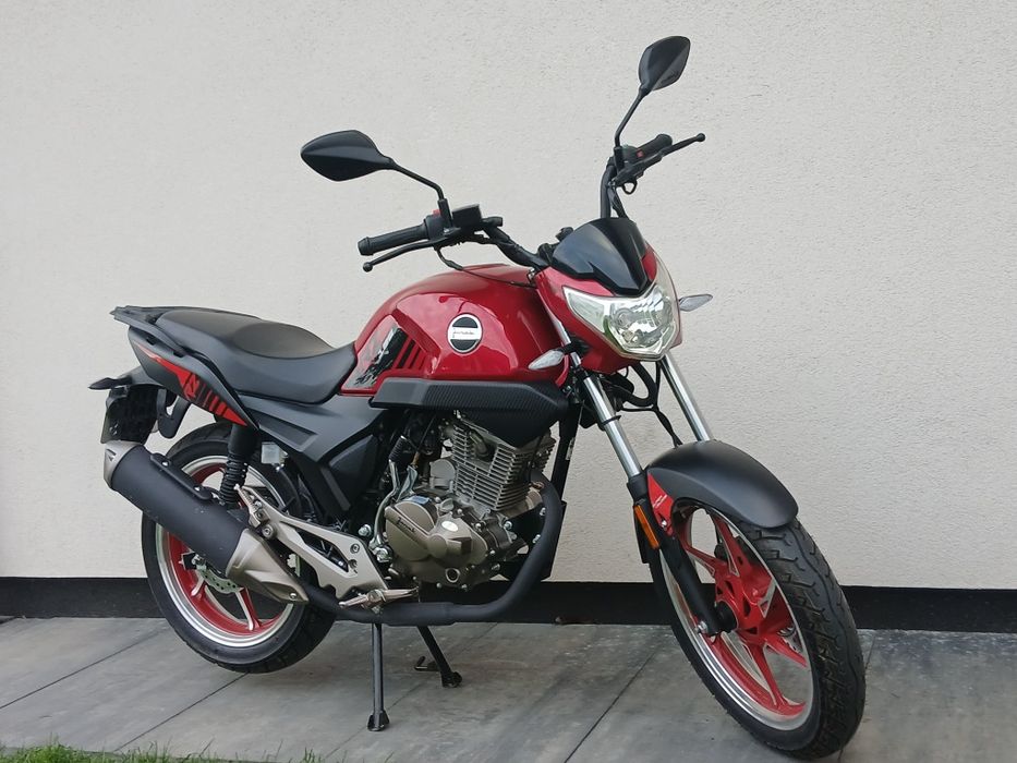 Junak RZ 125 + kufer. Jak Nowy 700km przebiegu.