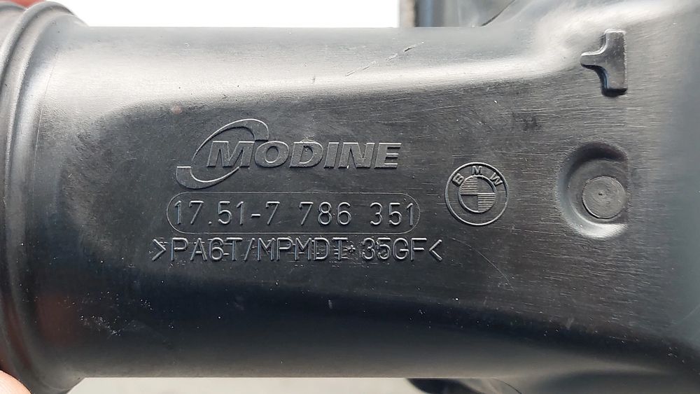 Radiador do intercooler BMW 3 Compact (E46)