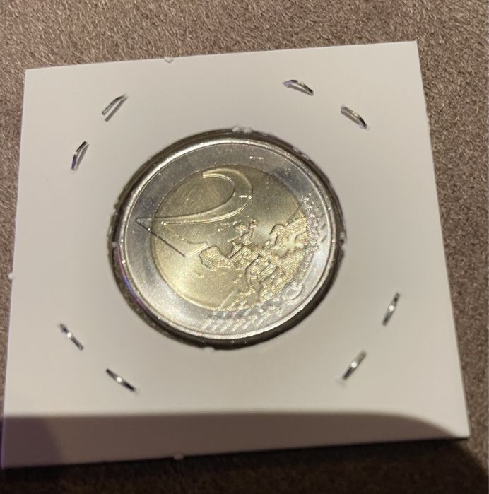 Moeda 2 euros comemorativa 50 anos 25 abril