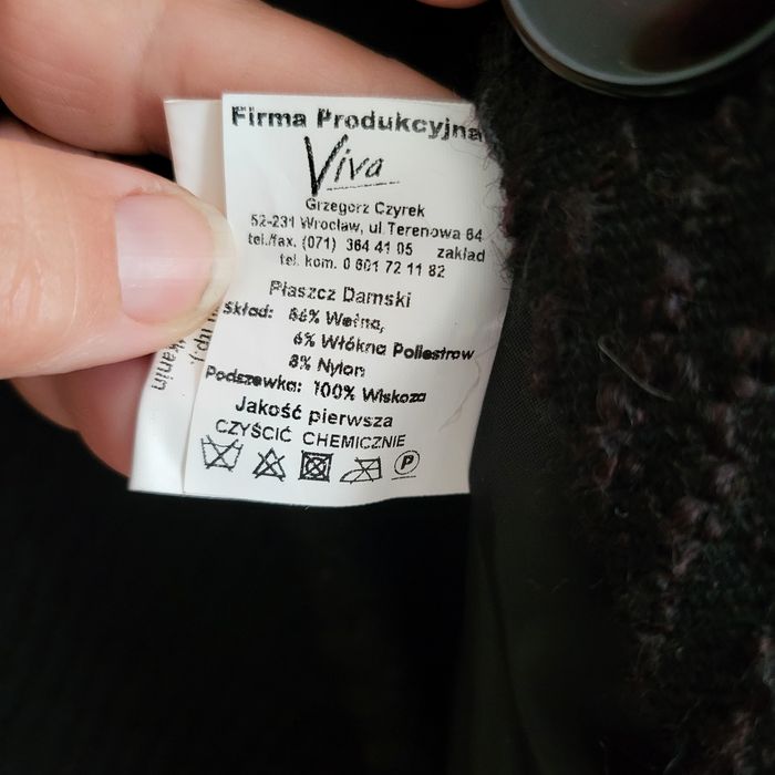 Płaszcz długi rozm 48