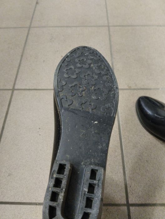Kalosze damskie rozm 40 czarne