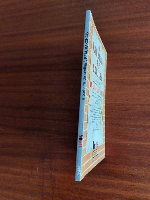 Livro O Barbeiro de Sevilha - Beaumarchais