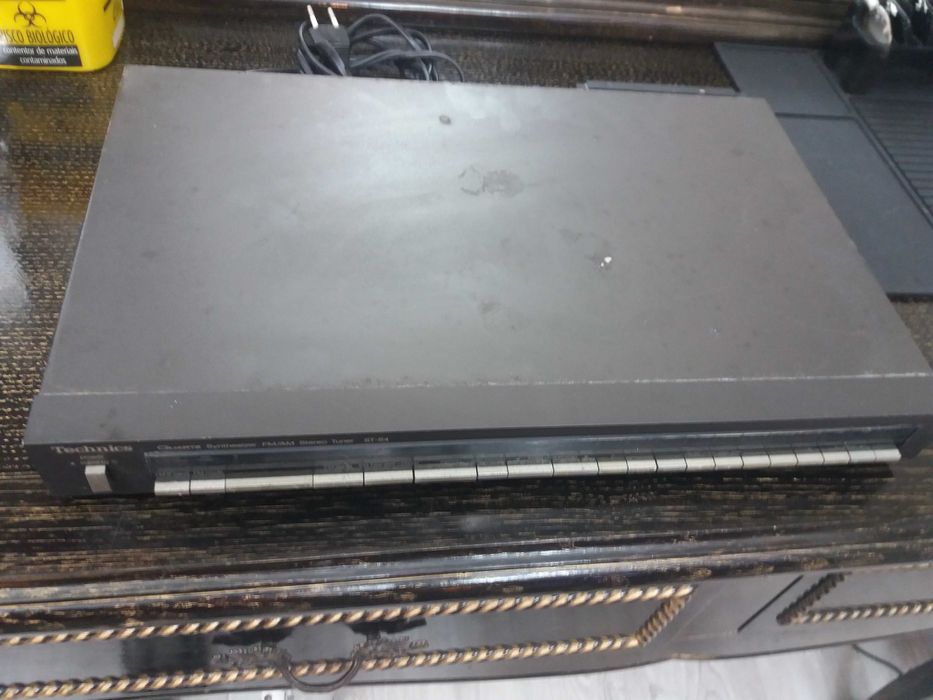 Aparelhagem technics a funcionar