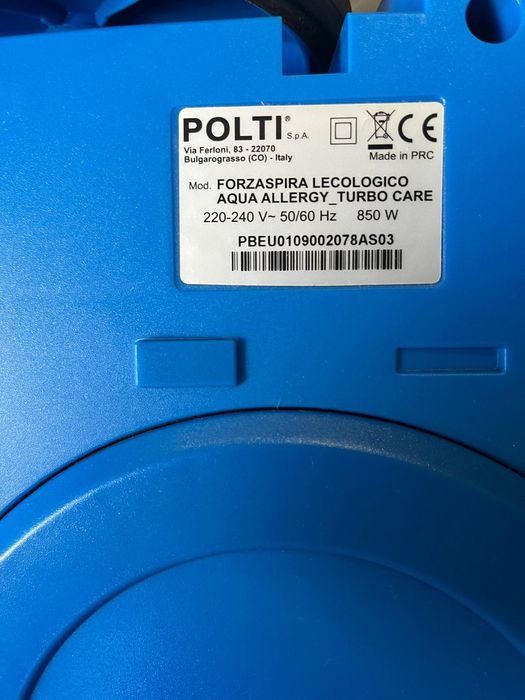 Polti Aqua Turbo – Como Novo