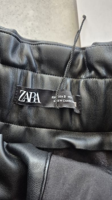 Skórzana nowe spodenki Zara S