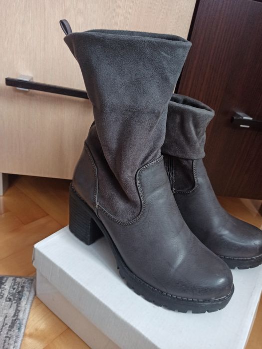 Botki na klocku r. 38