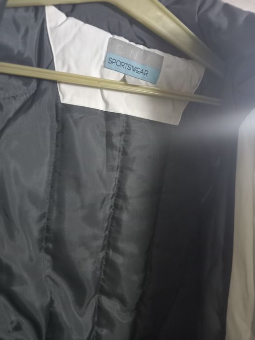 Biala kurtka narciarska goratex