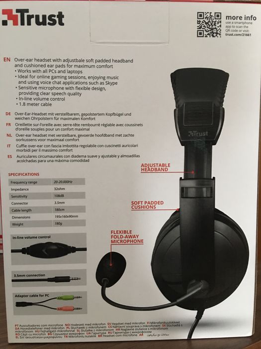 Trust Quasar Headset64740474616195122