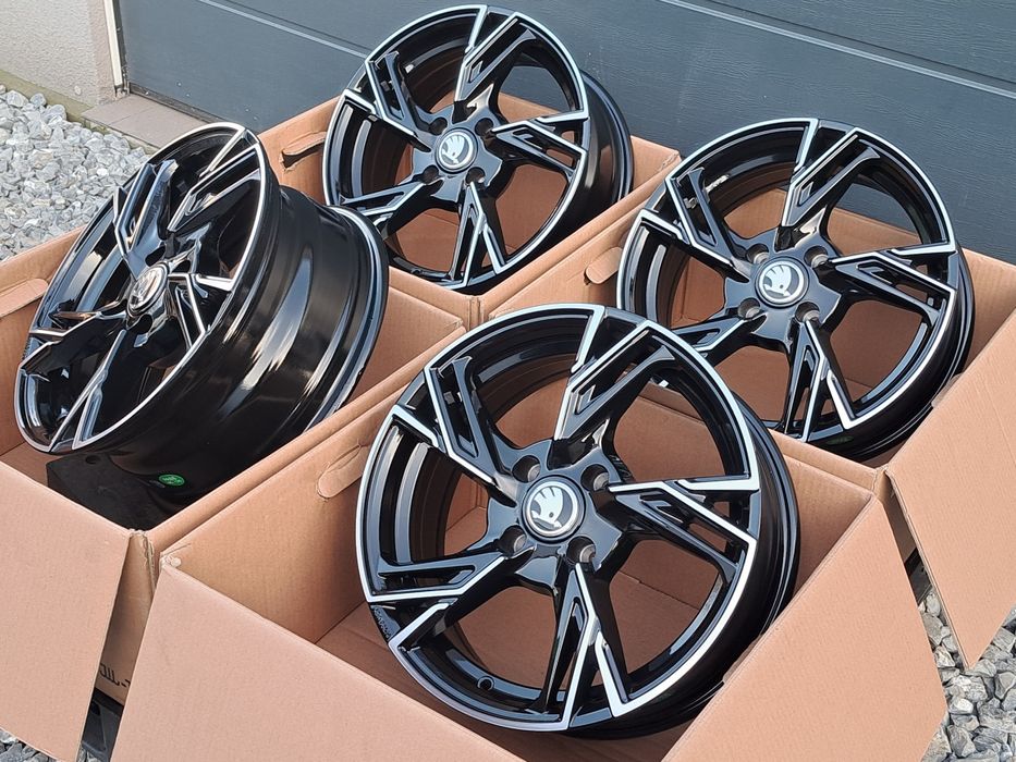 Alufelgi NOWE 16" 4x100 Skoda Citigo CNC RS5
