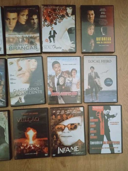 Conjunto de 15 DVD - filmes