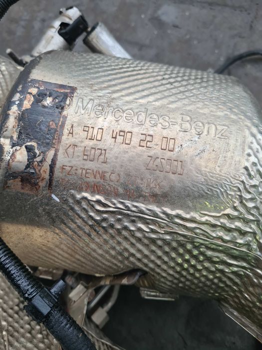 Mercedes Sprinter 910 2.2 20r katalizator dpf fap komplet