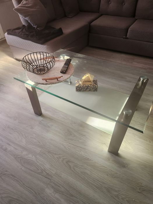 Ława szklana prostokąt