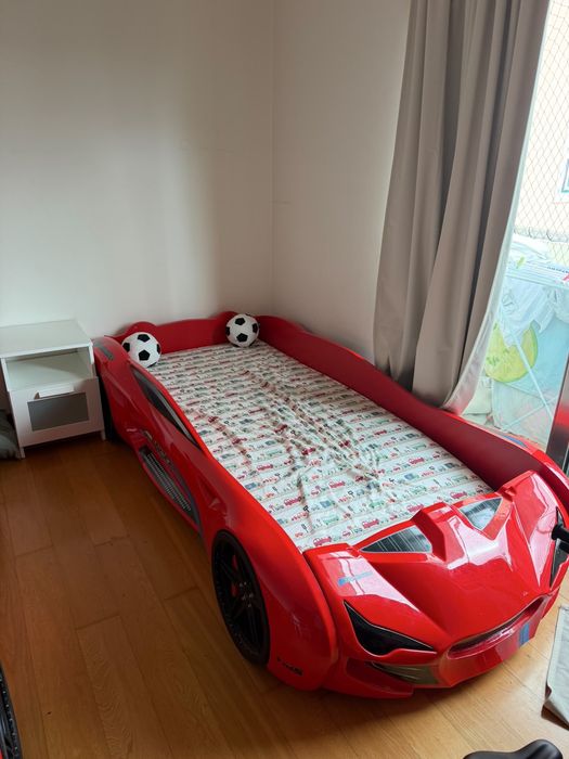 Cama carro conforama para doacao