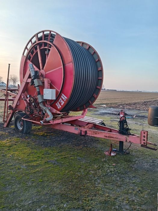 Deszczownia Bauer Rainstar 100mm 450m długa.  Gratis pompa 15kw