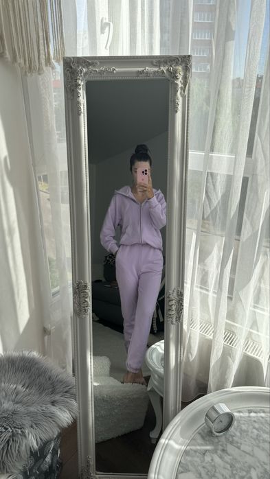 Костюм прогулянковий бузковий/лавандовий