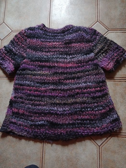 Жилет кофта вязаная