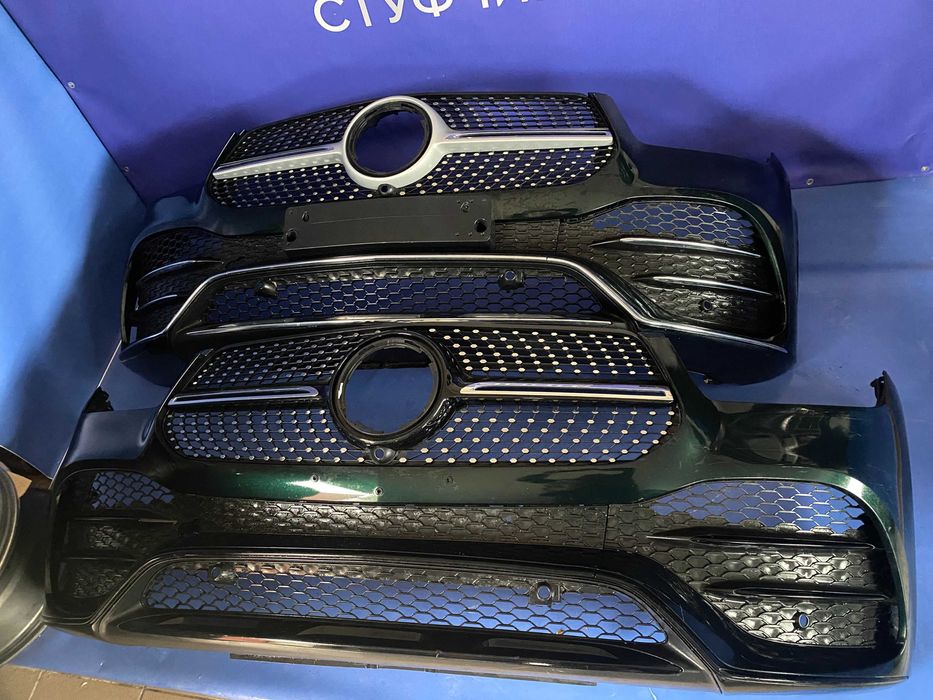 Бампер передний Решетка AMG Mercedes GLE Class W 167 A1678855203