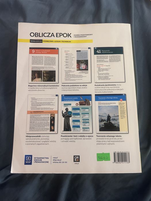 Jezyk  Polski Oblicza Epok WSiP 2.1