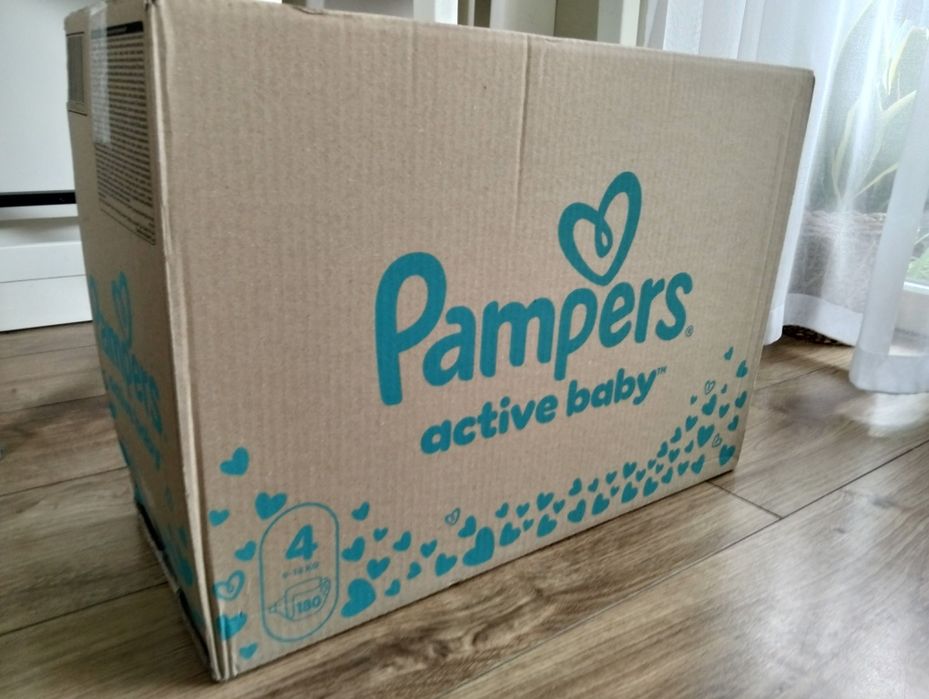 Pampers Active Baby 4 – 180 szt.