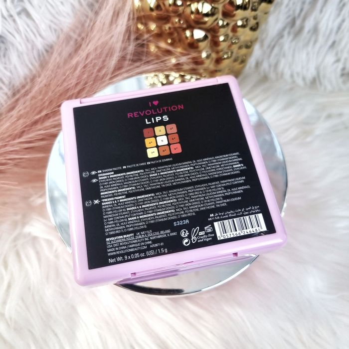 Makeup Revolution Paleta cieni do powiek 9 odcieni nowe