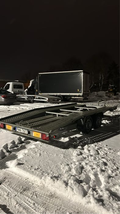 Wynajem przyczepy lawety