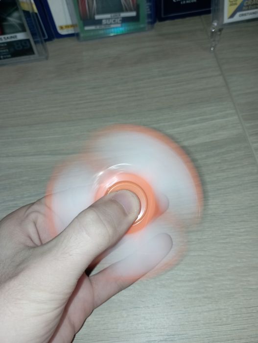 Fidget Spinner laranja