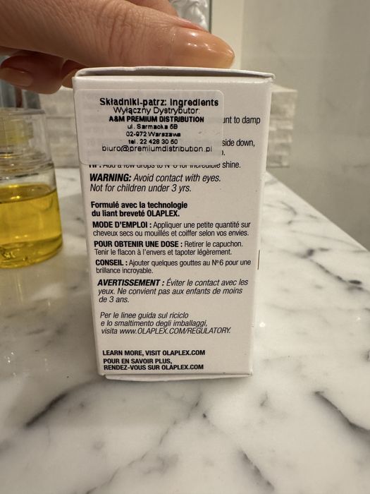 Olaplex Bonding Oil No. 7 Olejek do włosów 30ml serum termoochrona