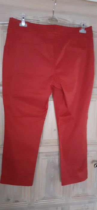 Spodnie satynowe 3/4