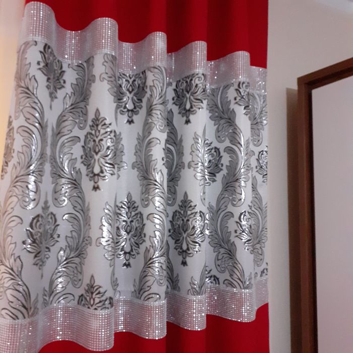 Firany zasłony glamour