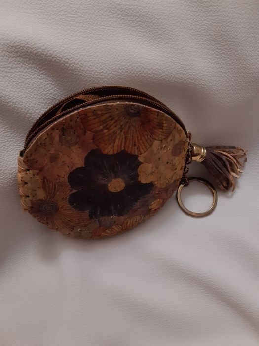 Porta moedas estampado