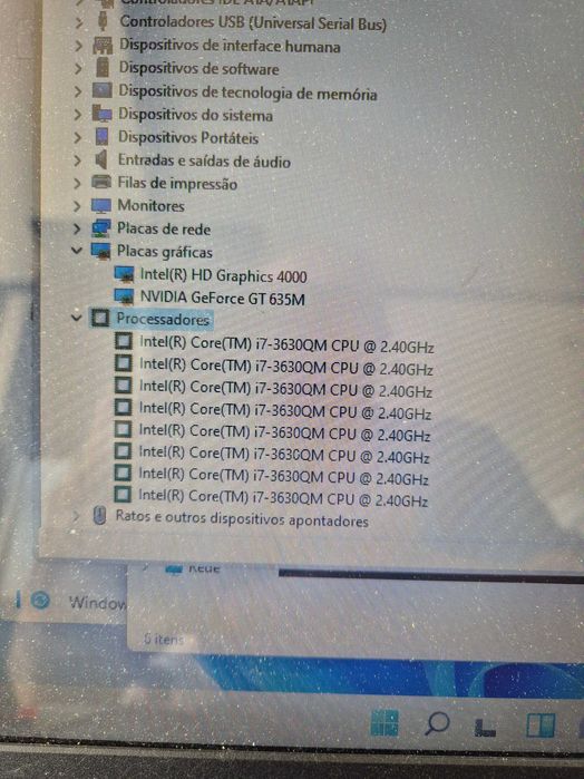 gráfica asus K55V Nvidia geforce 635M de 2gb, testada, restantes peças sob consulta