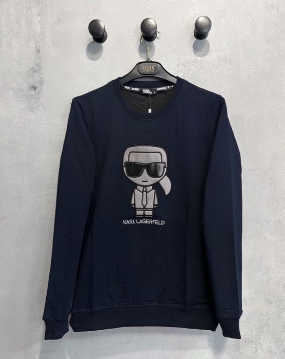 Красный мужской свитшот Karl Lagerfeld, батник мужской