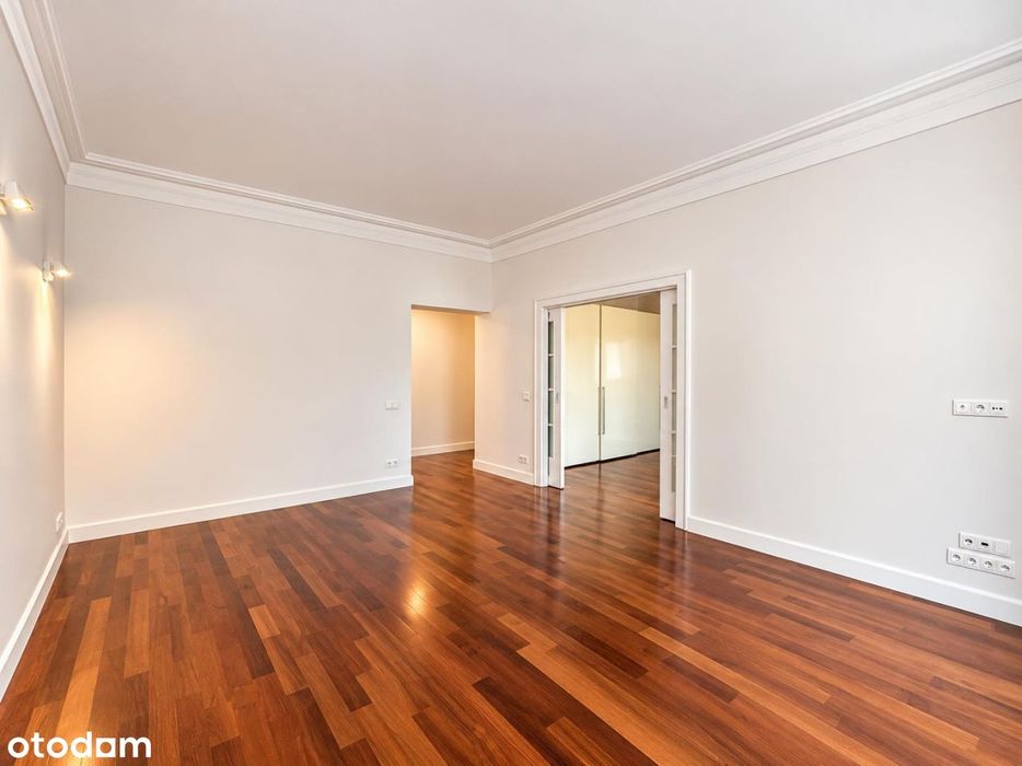 | 3 pokoje | 104 m²| Balkon z widokiem na park |