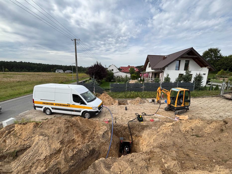 Bezpłuczkowy Przecisk Sterowany przeciski przewiert sterowane kret