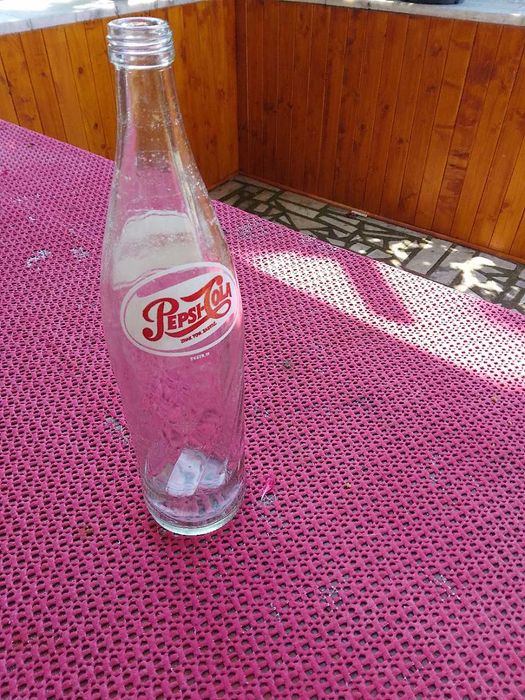 Stara butelka Pepsi Cola z czasów PRL-u duża 1 litr