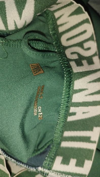 Лосини лосіни спортивні Zara на дівчинку 6-7р. р.120