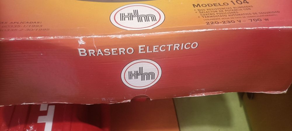 braseiro eletrica