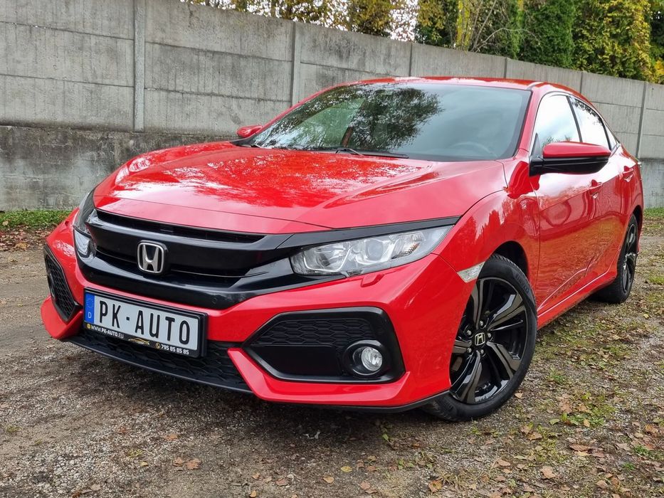 Honda Civic Navi Led Kamera ACC Asystent Pasa 76Tyś Km !