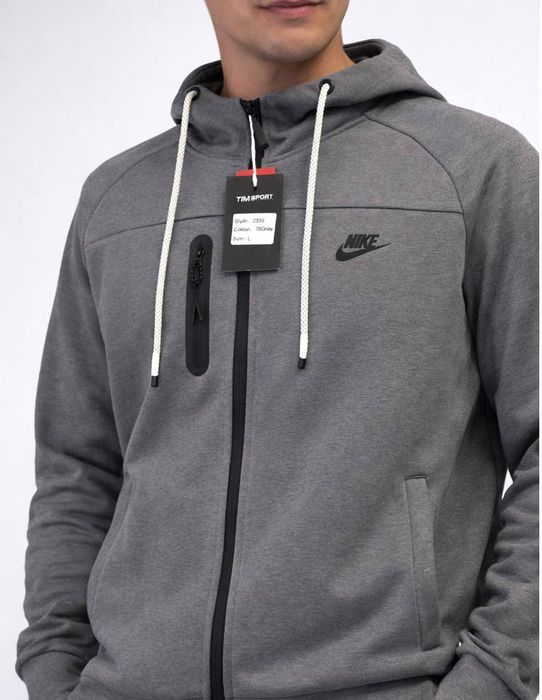 Чоловічий весняний костюм Nike з натуральної бавовни (Doubleface)