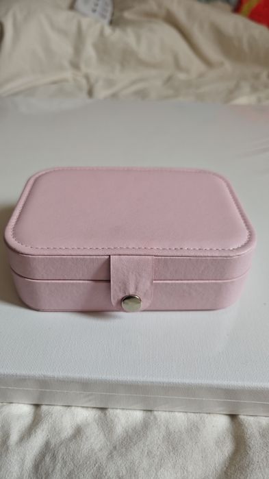 Pudełko na biżuterię różowe