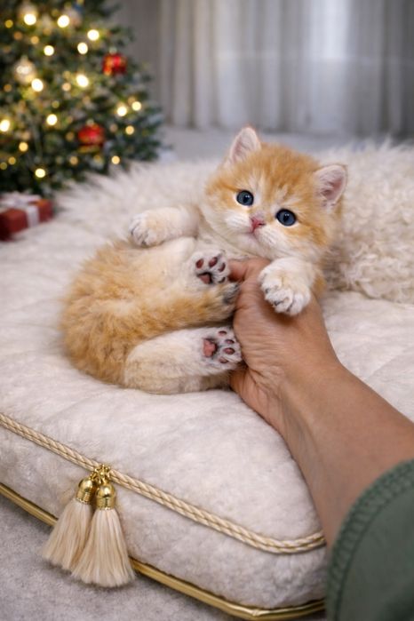 Котик британська золота шиншила кошеня окрас NY12