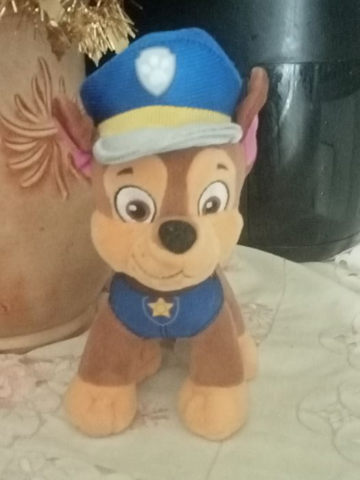 Boneco peluche Cão Polícia, Patrulha Pata