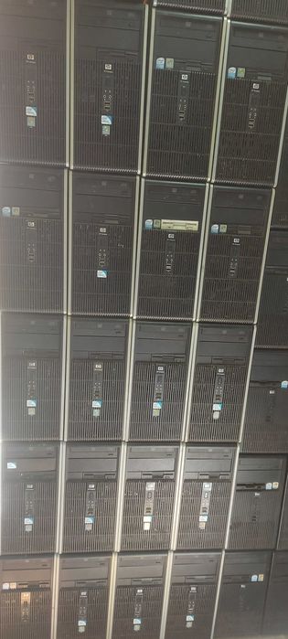 Компютер системний блок HP s775/DDR2 512-1g/hdd 80-160sata на запчасти