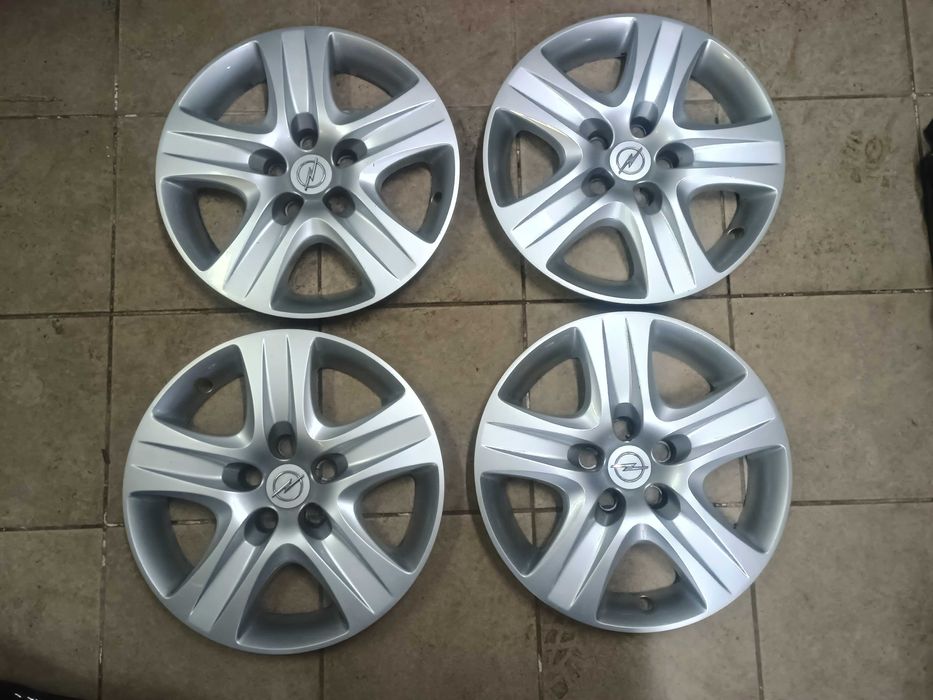 Oryginalne Kołpaki strukturalne Opel 16 Cali Komplet 4 sztuki
