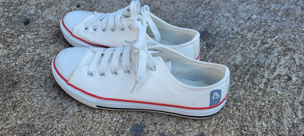 Sapatilhas brancas senhora