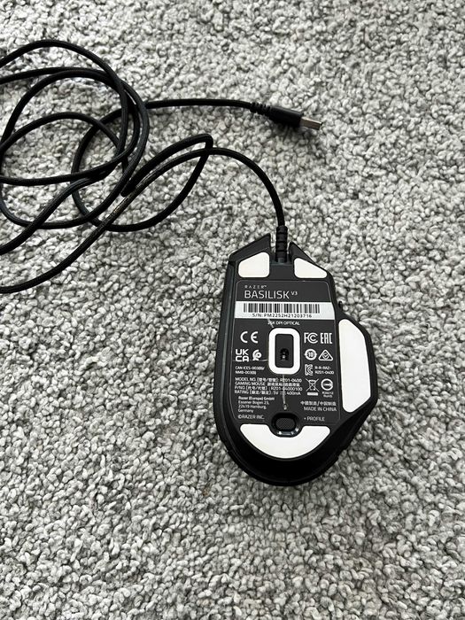 Razer Basilisk V3 Optical Mouse, RGB, 26,000 DPI, Black64740730096385122