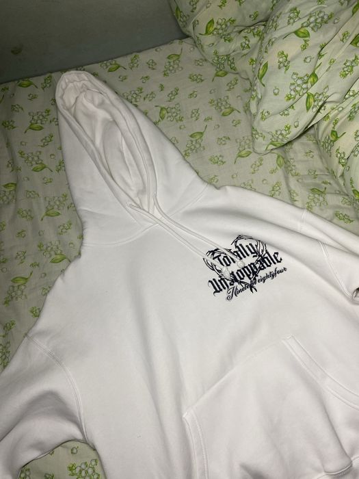 Кофта біла з принтом