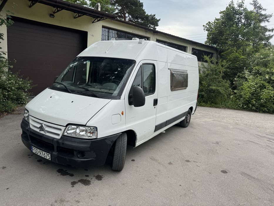 Skrzedam citroen jumper kamper